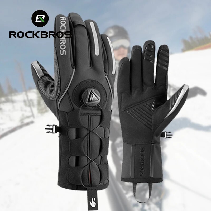 Adjustable Waterproof Cycling Gloves - Image 3