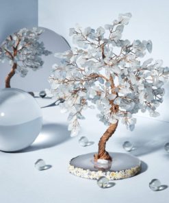 Relaxing Lullaby Feng Shui Aquamarine Stone Tree