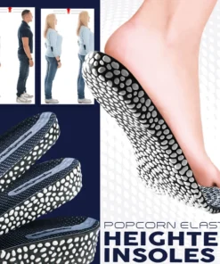 Alternative view of Popcorn Elastic Heighten Insoles
