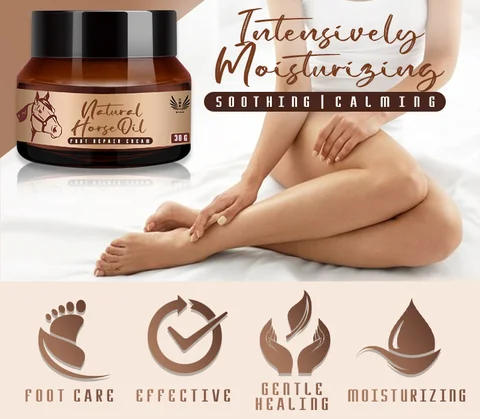 Natural Horse Oil Foot Repair Cream - Image 2