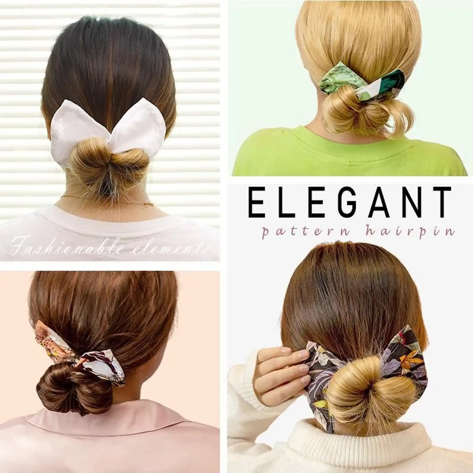 Printed bun headband - Image 16