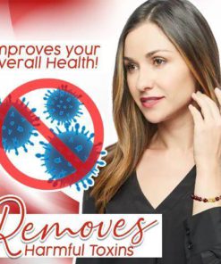 Alternative view of Garnet Slimming Bracelet