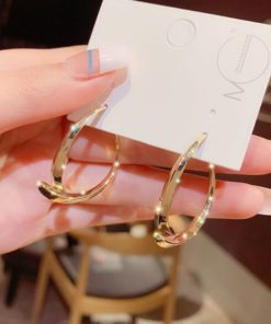 (Summer Flash Sale- 50% OFF) Simple Curved Earrings