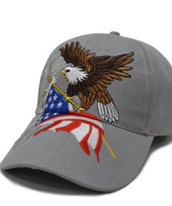 Cotton Adjustable Baseball Hat with Curved Brim