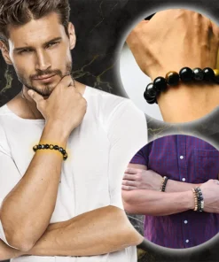 Alternative view of Triple Men's Power Therapeutic Bracelet