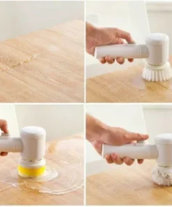 Alternative view of SparkClean: 5in1 Handheld Electric Cleaning Brush