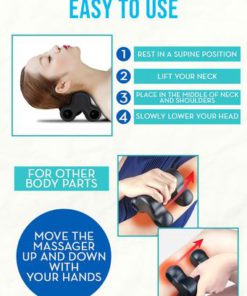 Alternative view of Neck and Back Acupressure Point Massager