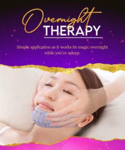 Alternative view of Silicone V-shape Face Lift-up Band