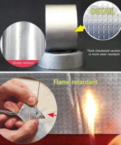 Aluminum foil butyl waterproof tape
