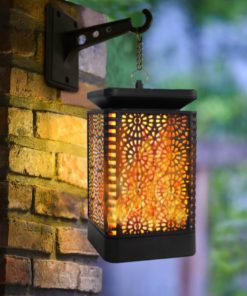 Solar Lantern Lights Outdoor Hanging 2 Pack