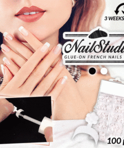 NailStudio Glue-On French Nails Kit