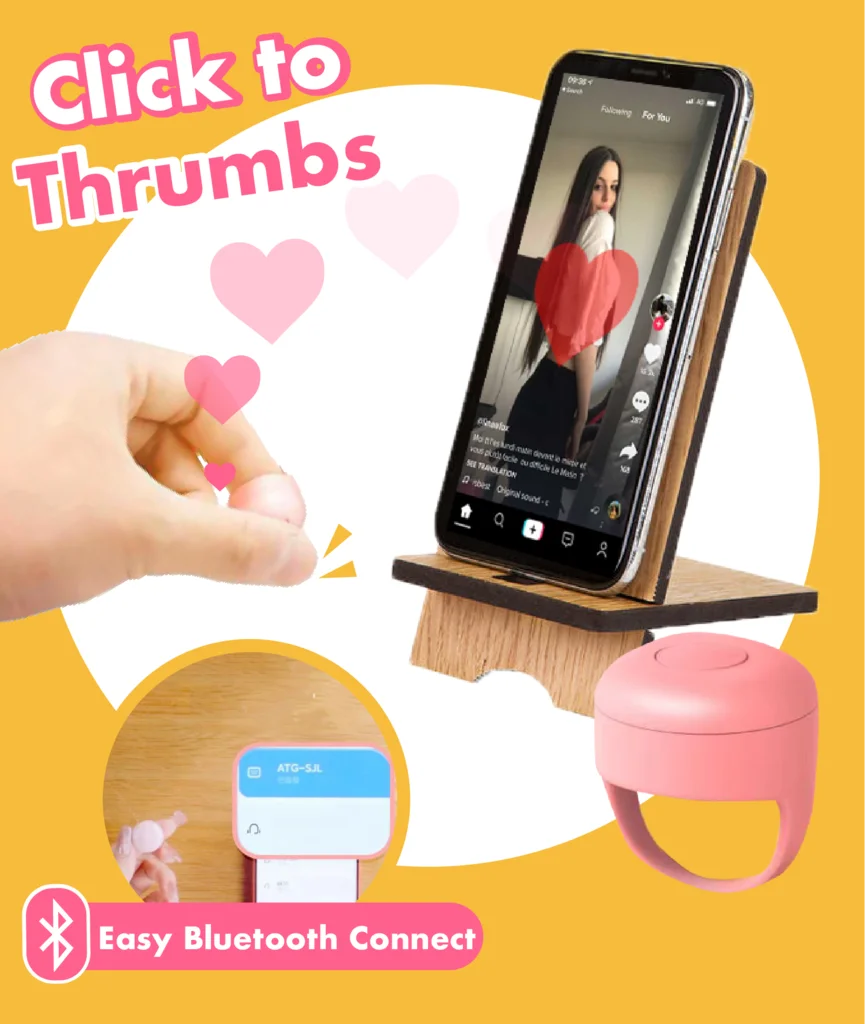 Fingertip Bluetooth Video Controller