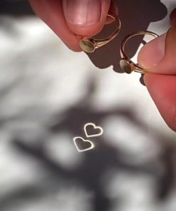 Projection Pendant Necklace Ring