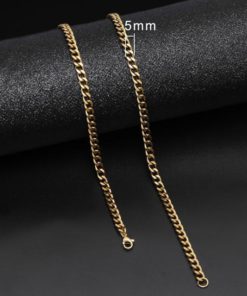 Alternative view of Cuban Link Chain - 3/5/7mm