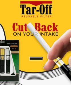 Alternative view of Tar-Off Reusable Filter
