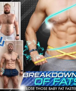 Alternative view of CarbonBlue Titanium Magnetic Therapy Bracelet