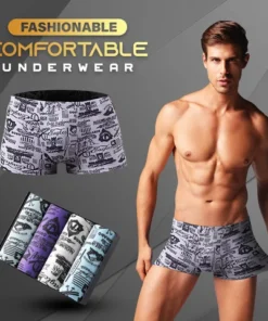 Alternative view of Ultra Soft Breathable Men Pants 4PCS