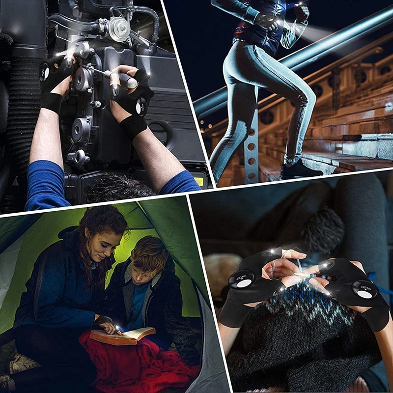 LED GLOVES WITH WATERPROOF LIGHTS - Image 4