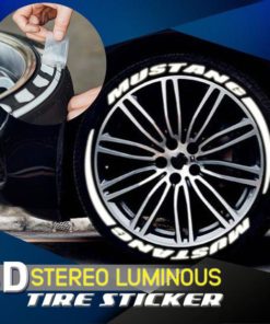 3D Stereo Luminous Tire Sticker