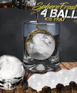 SphereFrost 4 Ball Ice Tray