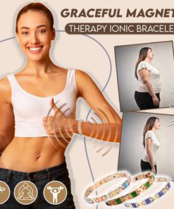 Graceful Magnetic Therapy Ionic Bracelet