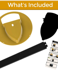 Reusable Smart Flip and Slide Bucket Lid Mouse Rat Trap