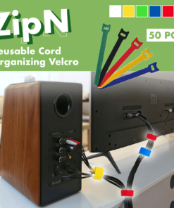 ZipN Reusable Cord Organizing Velcro 50pcs Set