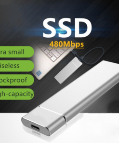 Ultra Speed External SSD - Portable & Large Capability Mobile Solid State Drive for Laptops Desktop