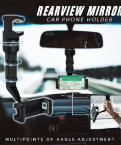 Rearview Mirror Car Phone Holder