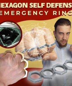 Hexagon Self Defense Emergency Ring