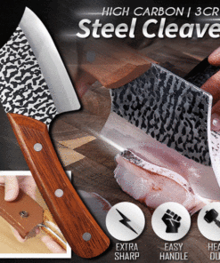 High Carbon 3CR13 Steel Cleaver