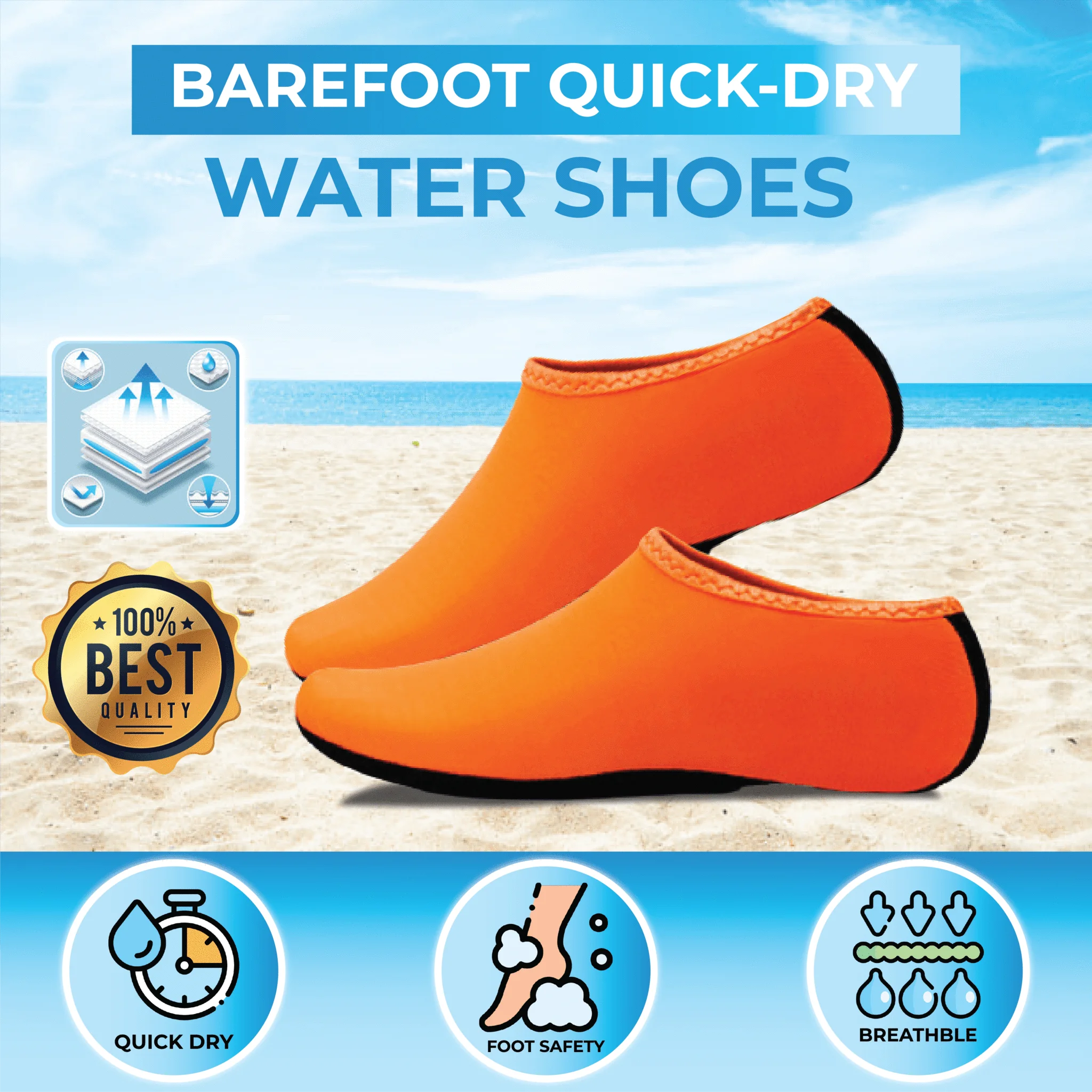 Barefoot Quick-Dry Water Shoes