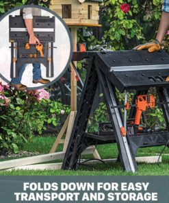 Folding Work Bench & Sawhorse🍁Autumn sale