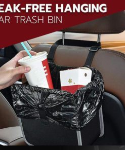 Leak-Free Hanging Car Trash Bin
