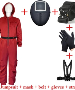 SquidGame Guard Costume (Only Today Special Offer 70% Off)