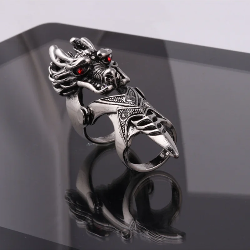 🎃Early Halloween Promotion🎃Vintage Punk Rings - Image 8