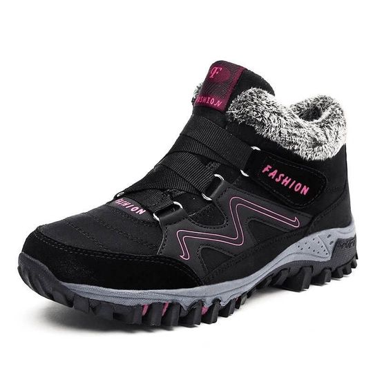 FLEEKCOMFY SNOWY VILLI LEATHER ANKLE BOOTS