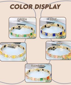 Alternative view of Graceful Magnetic Therapy Ionic Bracelet