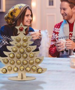 Alternative view of Wooden Christmas Party Chocolate Frame