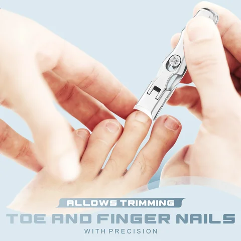 Auto Lock Portable Anti Splash Nail Clipper - Image 2