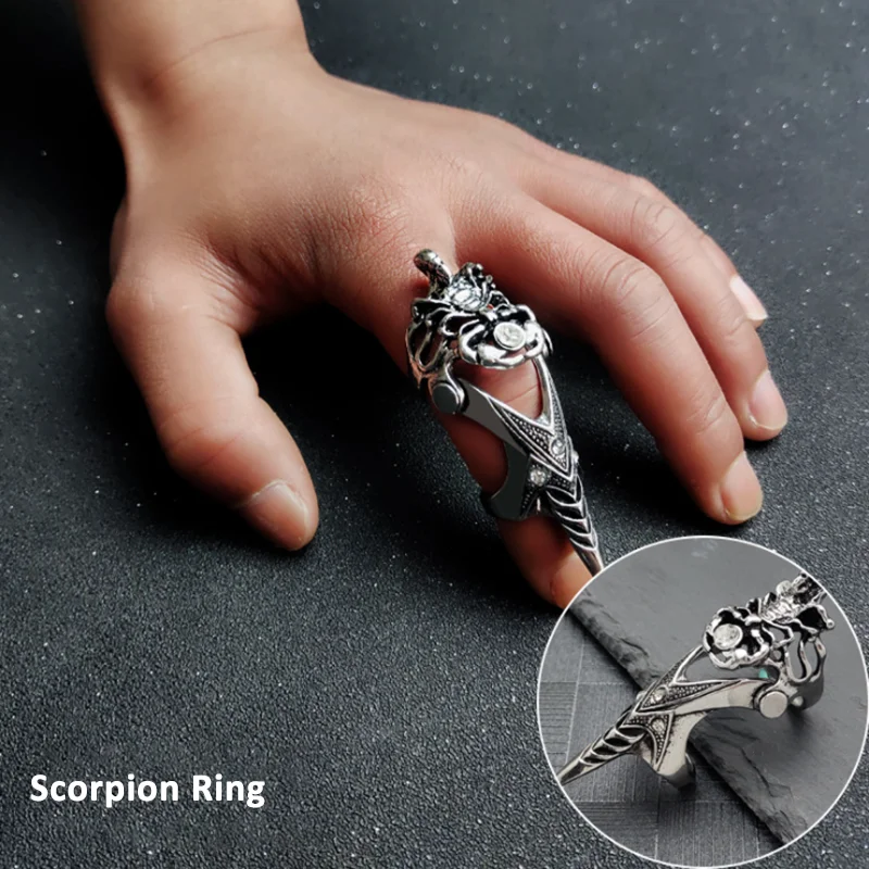 🎃Early Halloween Promotion🎃Vintage Punk Rings - Image 4