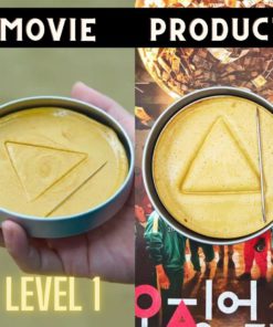 Squid Game Honeycomb - 4 differences of difficulty