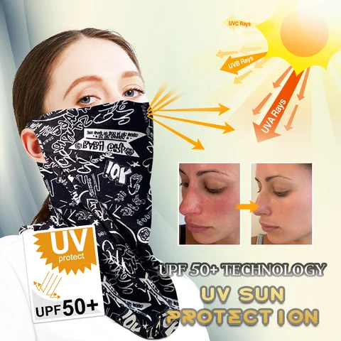 Sun Protective Face Scarf - Image 2