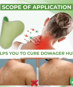 Alternative view of Organic NeckDrain DowagerHump Patch