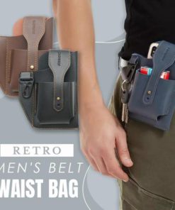Retro Men's Belt Waist Bag