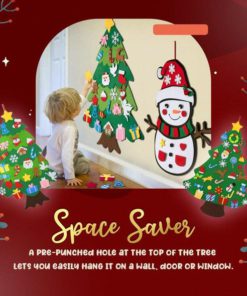 Alternative view of Kids DIY Christmas Tree Decoration