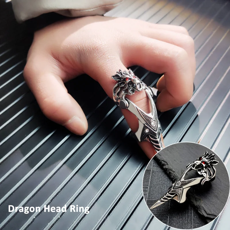 🎃Early Halloween Promotion🎃Vintage Punk Rings - Image 2