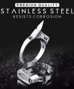 Adjustable Stainless Steel Self Protect Ring