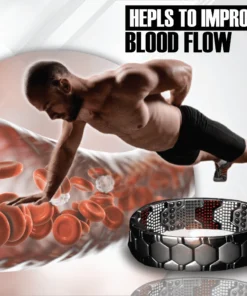 Alternative view of MensBody SlimmingMagnetic Bracelet