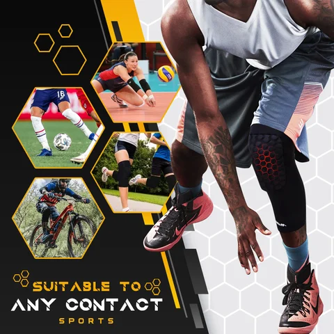 Honeycomb Anti Collision Knee Pads - Image 3